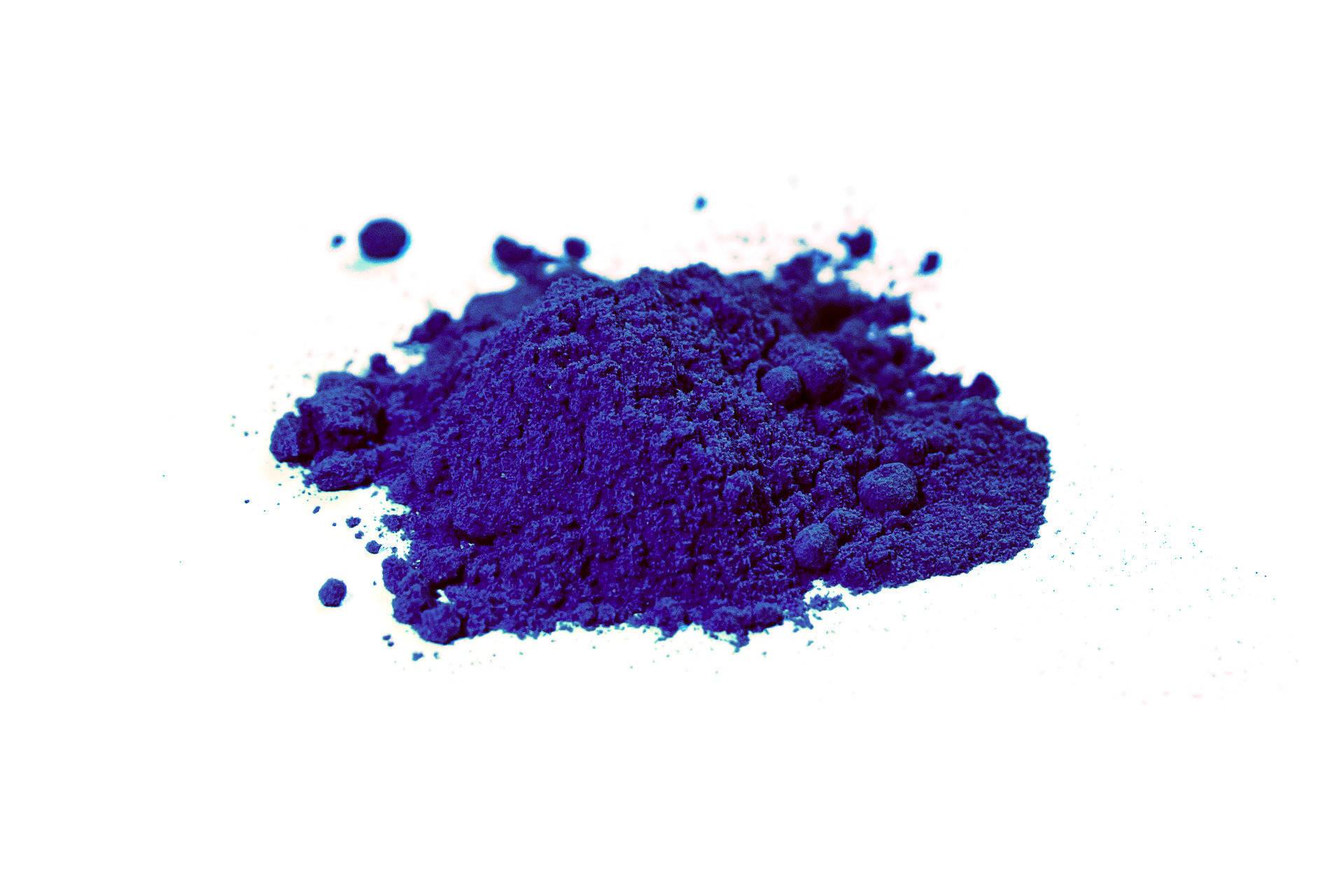 Blue powder